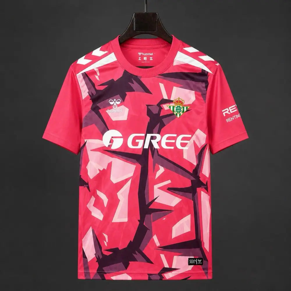 Maillot Real Betis Gardien 2026/2027 Rose - Vêtements de sport