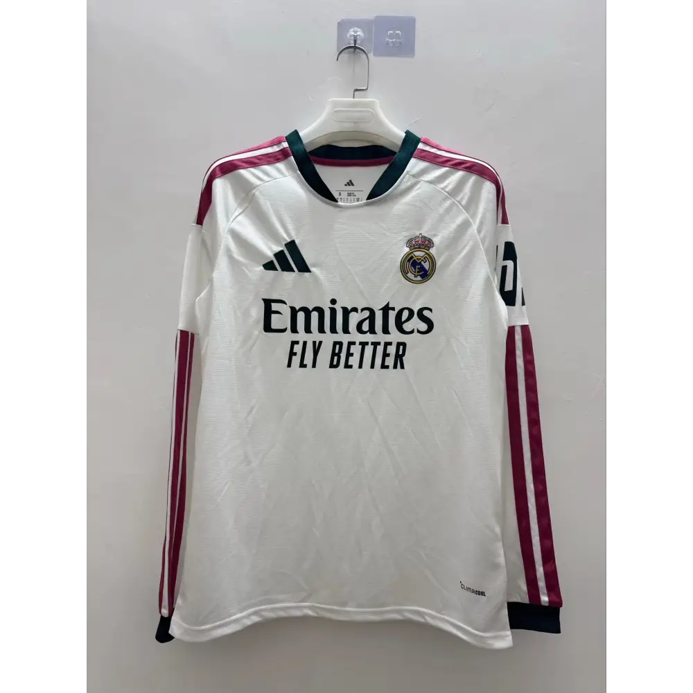 Real Madrid Home Long Sleeve Jersey 2026/2027 - Elite-Fanstore
