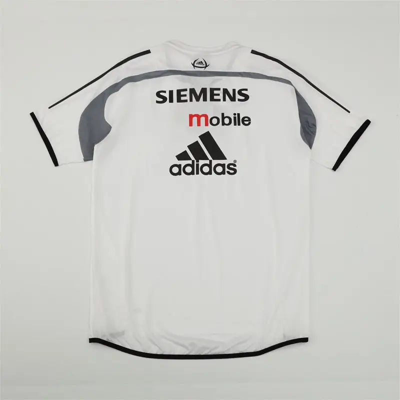 Maillot Real Madrid Training Retro blanc 2004/2005 - Vêtements de sport