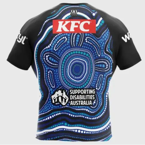 Maillot Rugby Bankstown Bulldogs NRL 2026 Indigenous - Vêtements de sport
