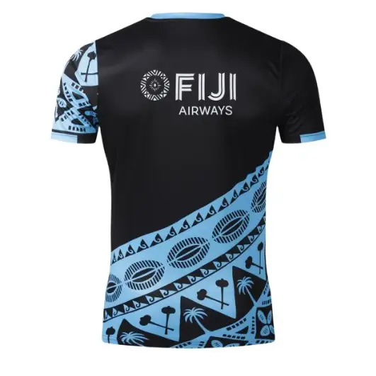 Maillot Rugby Fiji 2026 Pré-Match - Vêtements de sport