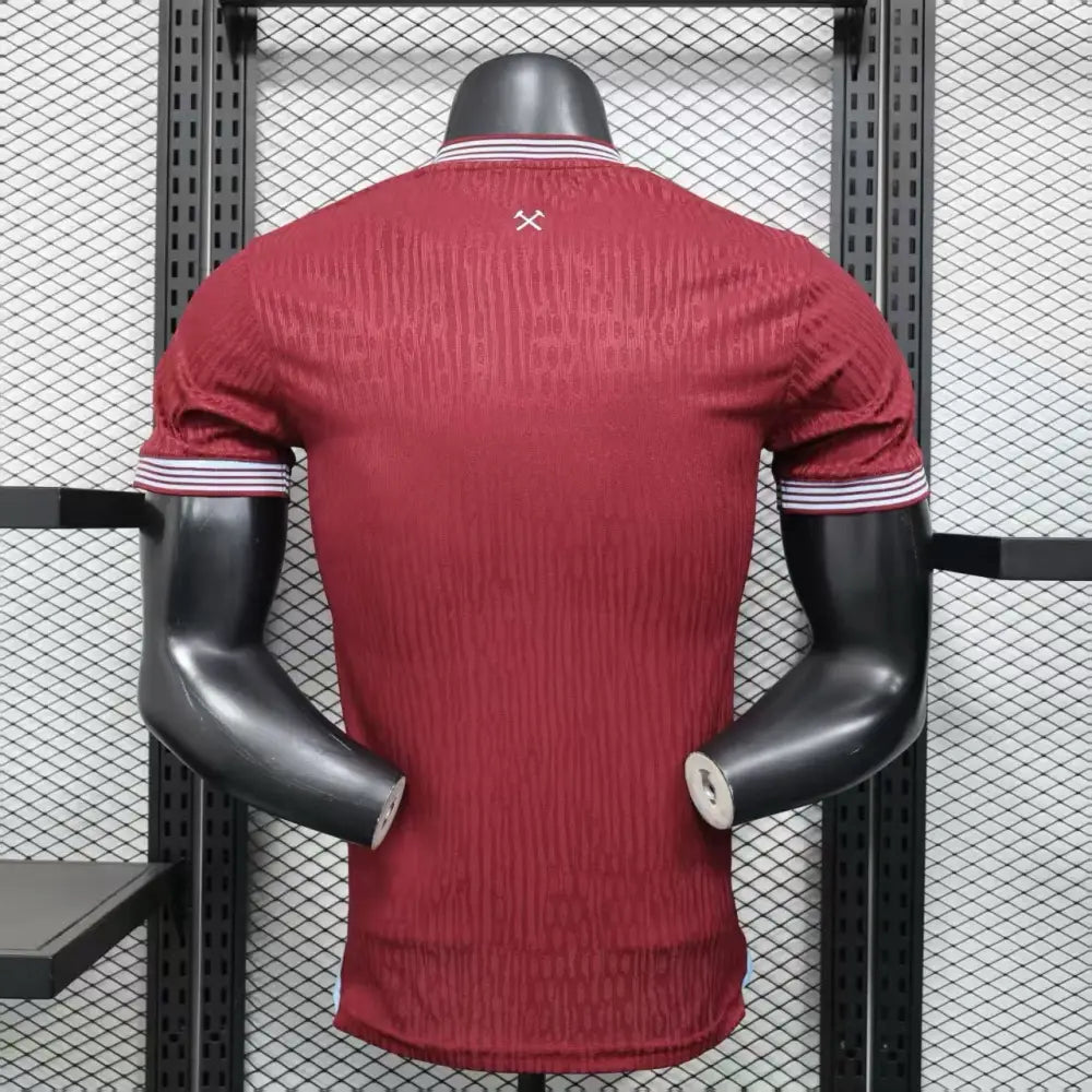 Maillot West Ham Domicile version joueur 2025/2026 - Vêtements de sport