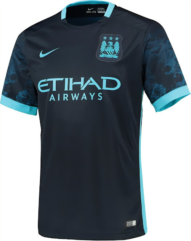 Manchester City Extérieur Retro 2015/2016 - Retro / M #MWS Options 3 - Vêtements de sport