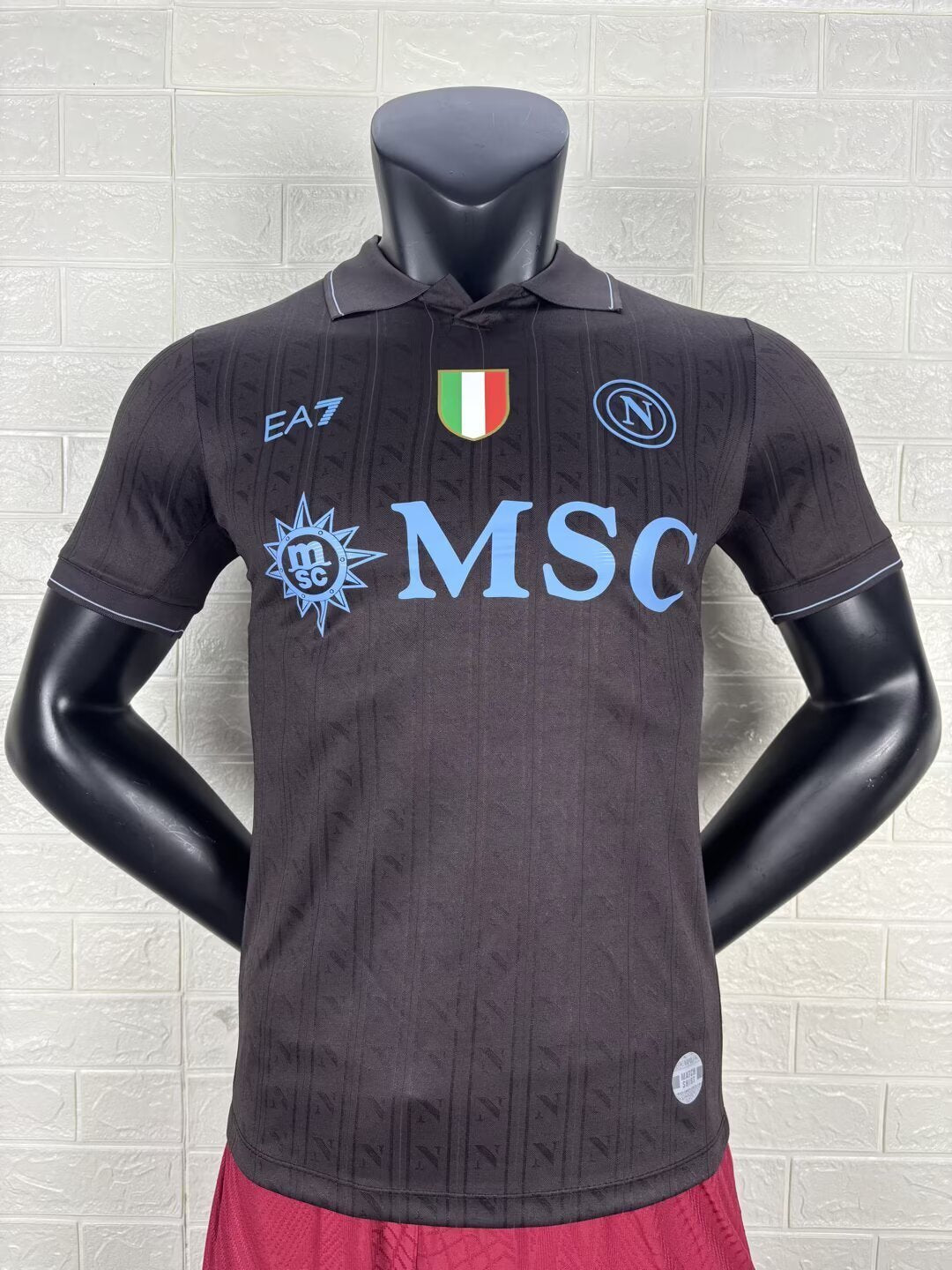 Naples SSC Extérieur 2 Version Joueur 2025/2026 - Vêtements de sport