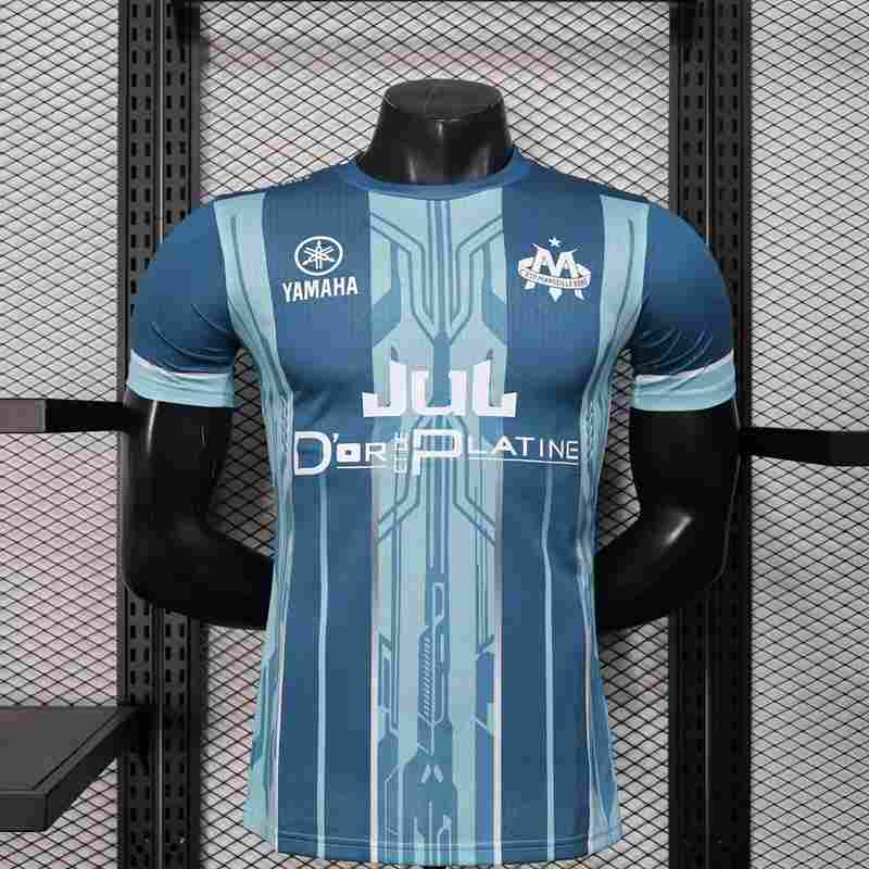 Olympique de Marseille Cyan Edition Jul Version Joueur 2025/2026 - Vêtements de sport