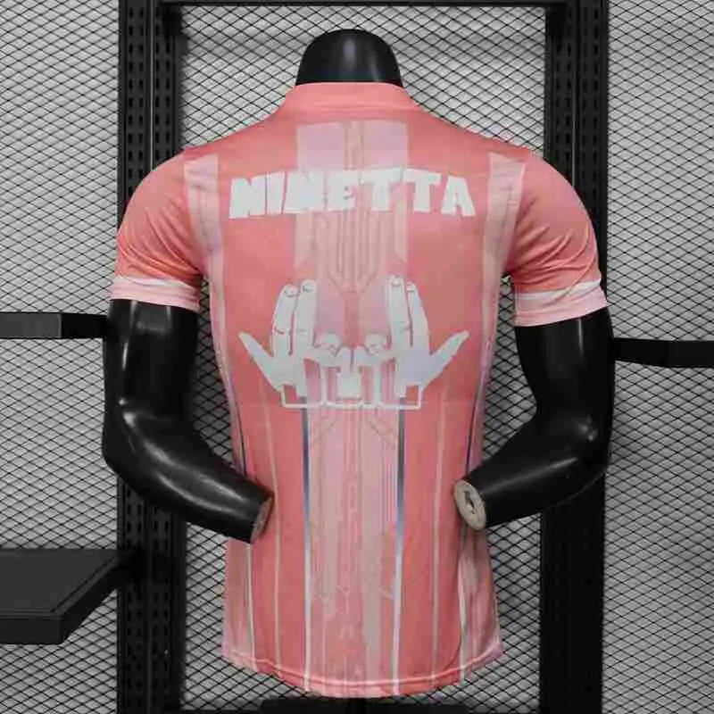 Olympique de Marseille Rose Edition Jul Version Joueur 2025/2026 - Vêtements de sport
