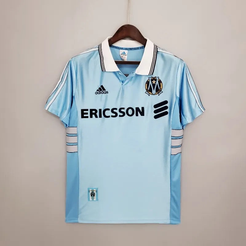 OM Olympique de Marseille Extérieur Retro 1999/2000 - Extérieur Retro / S - Vêtements de sport