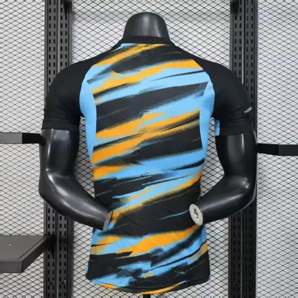 OM Olympique de Marseille Pre-Match Bleu/Orange Version Joueur 2025/2026 - Vêtements de sport