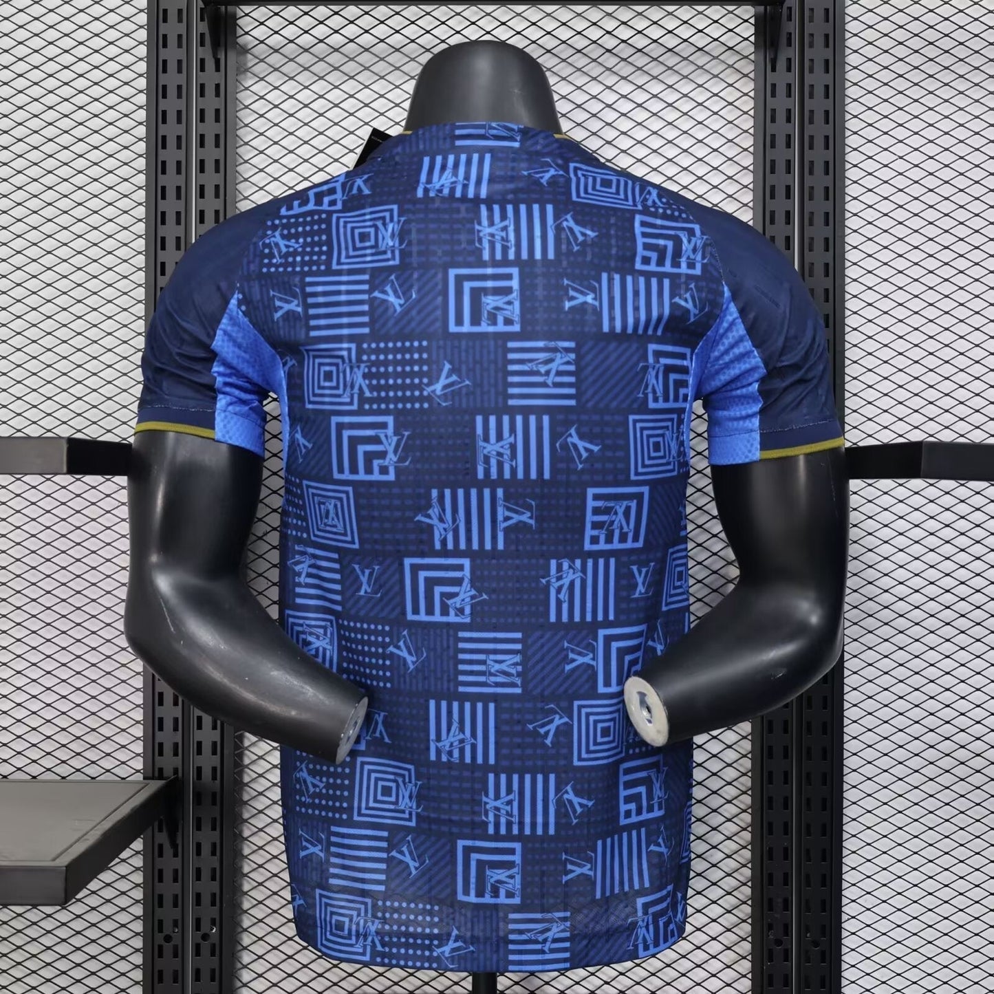Real Madrid x LV Bleu Version Joueur 2025/2026 - Vêtements de sport