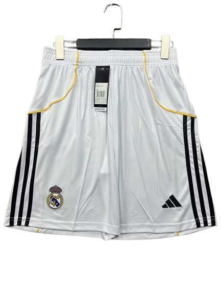 Short Real Madrid Domicile 2025/2026 - Vêtements de sport
