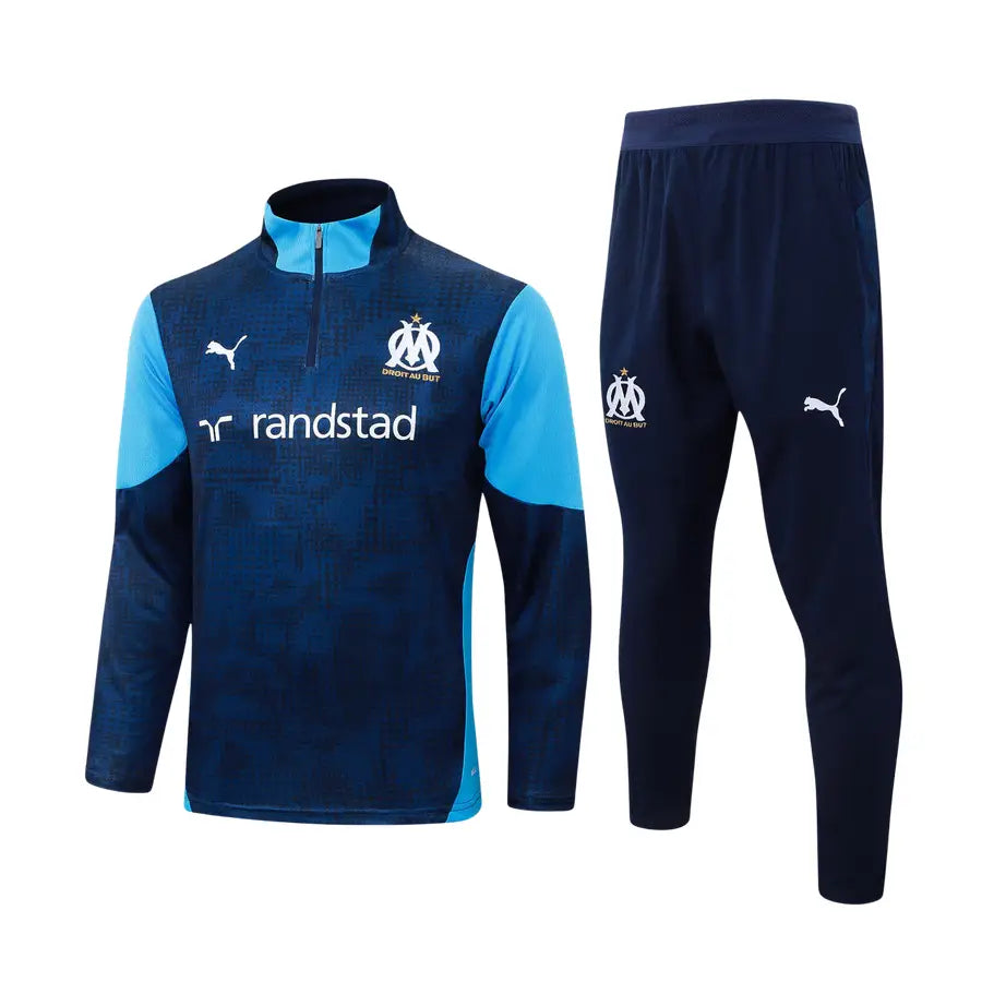 Survêtement Enfant OM bleu 2026