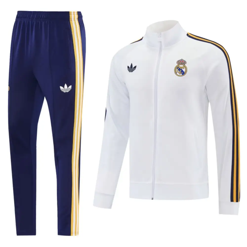 Survêtement Real Madrid Trefoil 2026/2027 Blanc