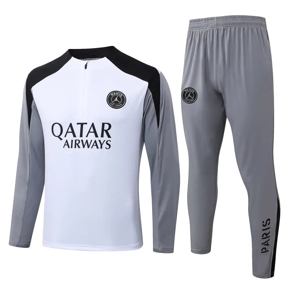 PSG Jordan White Training Tracksuit 2026 | ELITE FANSTORE