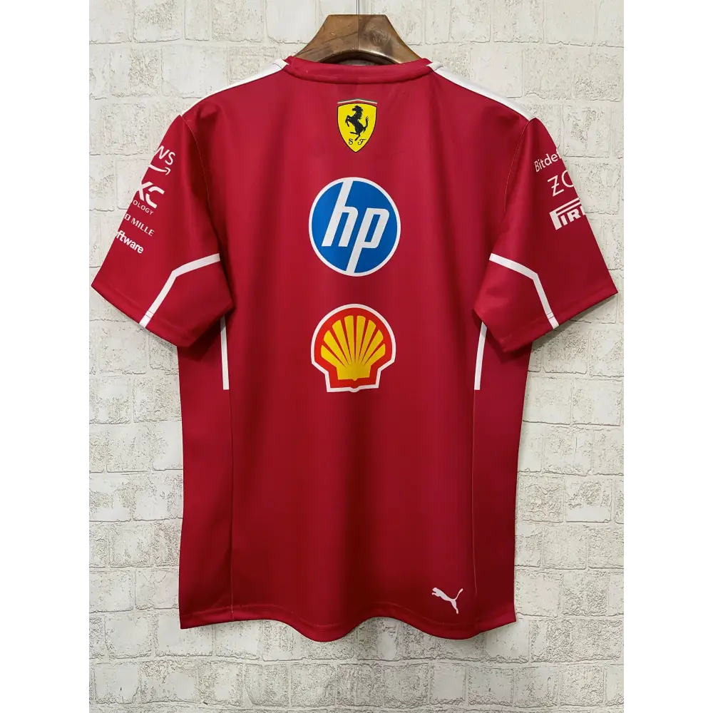 T shirt ferrari F1 rouge - Vêtements de sport