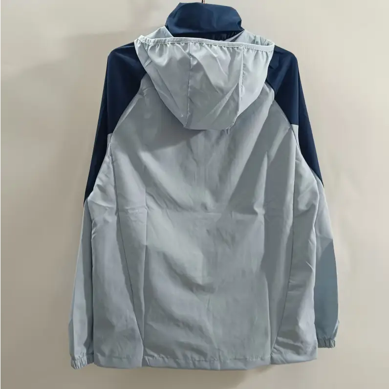 Veste A Capuche Coupe-Vent Boca Junior Bleu Clair 2026 - Vêtements de sport