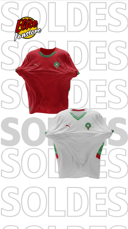 maillot maroc can pas cher