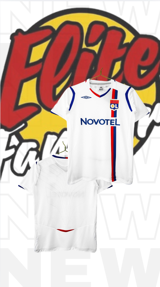 maillot lyon rétro domicile 2008/2009