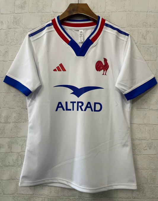 Maillot rugby France blanc 2025/2026