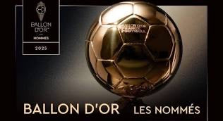 Ballon d’Or 2025: la liste des nommés dévoilée