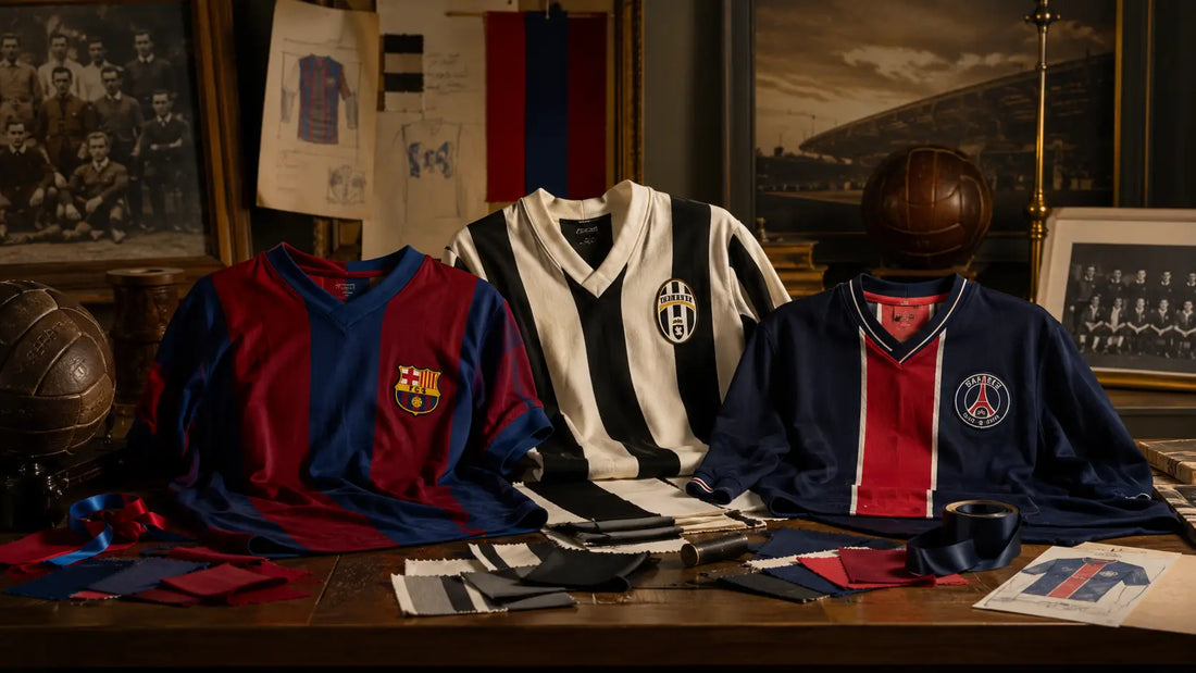 Comment les clubs de foot choisissent leurs couleurs
