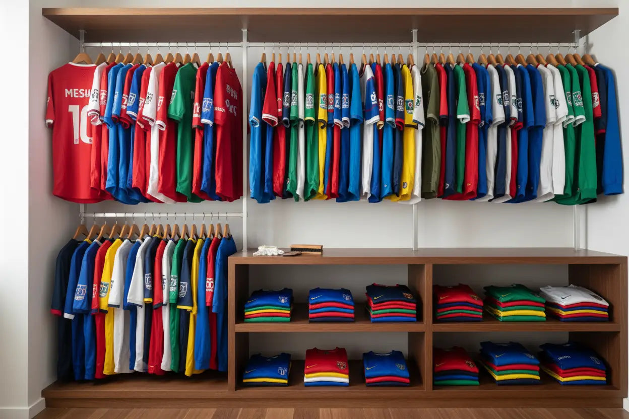 Comment ranger ses maillots de foot