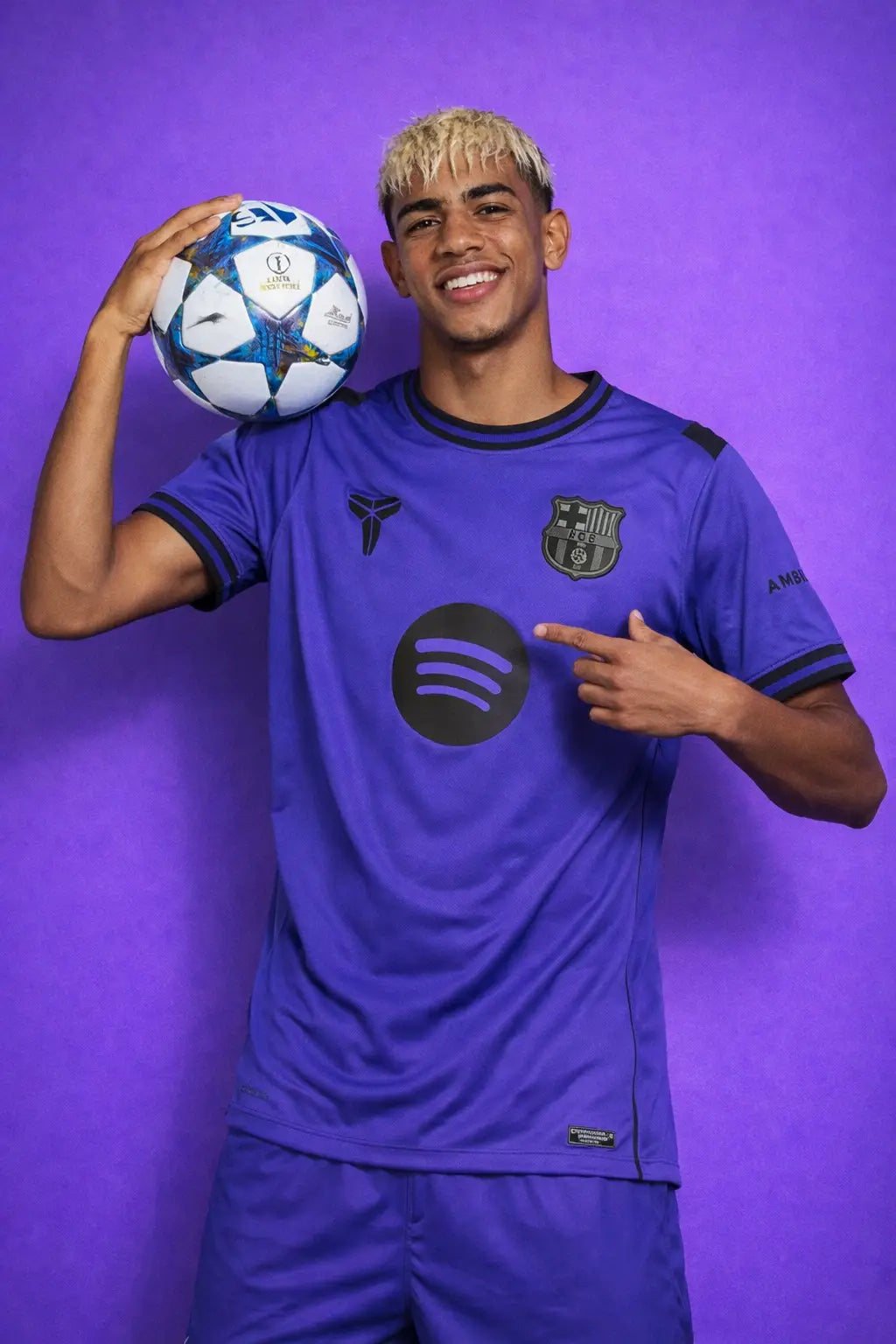 maillot barca violet 