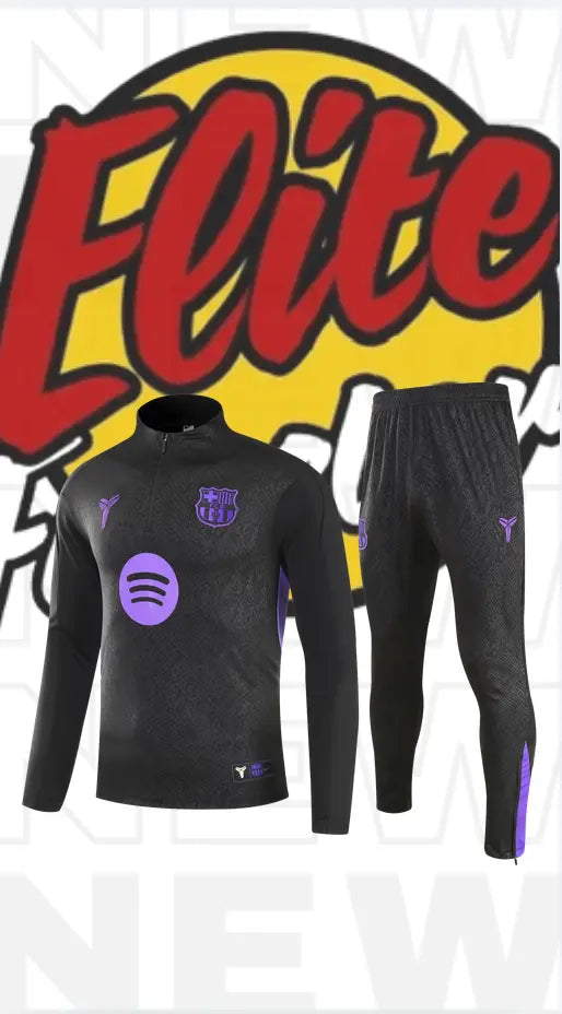 survêtement barca mamba noir 2025/2026