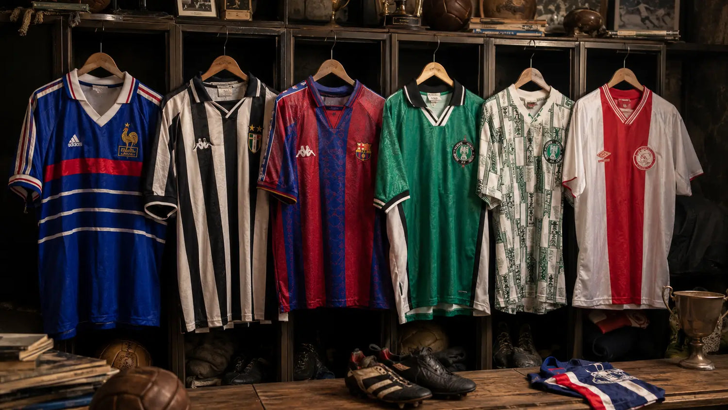 Les maillots de foot les plus iconiques des années 90