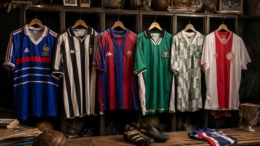 Les maillots de foot les plus iconiques des années 90