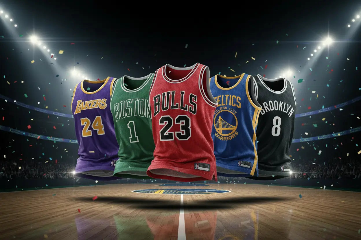 Les plus beaux maillots NBA de l’histoire