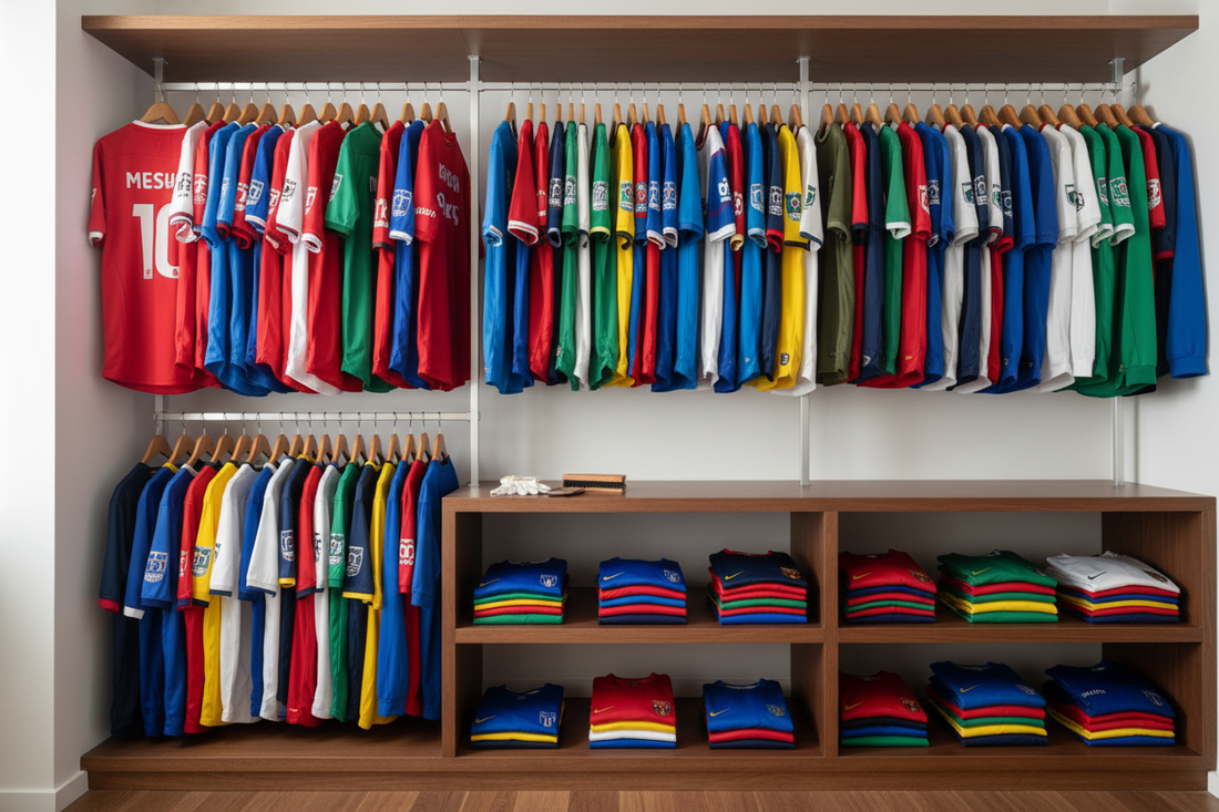 Comment ranger ses maillots de foot