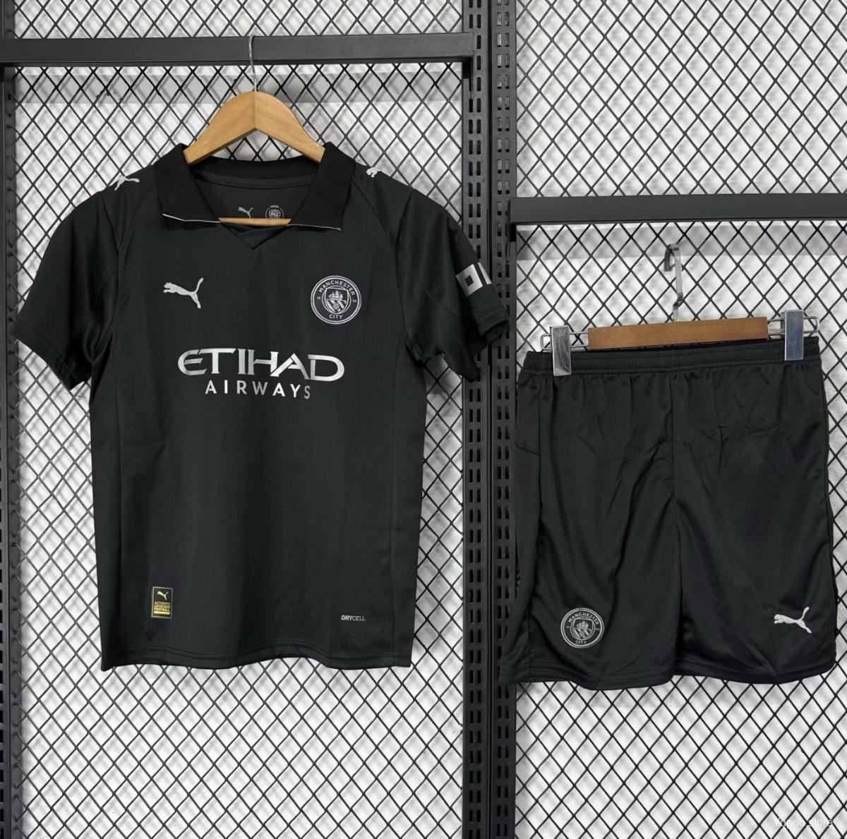Kit enfant Manchester City Extérieur 25/26