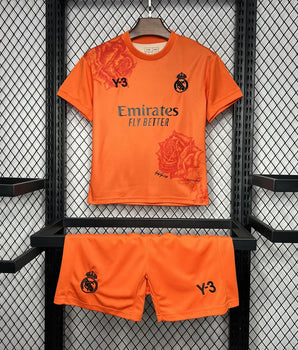 Kit enfant Real Madrid Y-3 Editions Orange 24/25