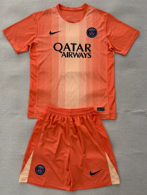 Kit Enfant PSG Gardien orange 2025/2026