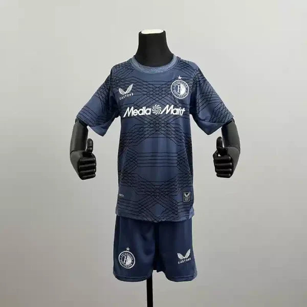 Feyenoord Rotterdam Away Kit for Children 2025/2026