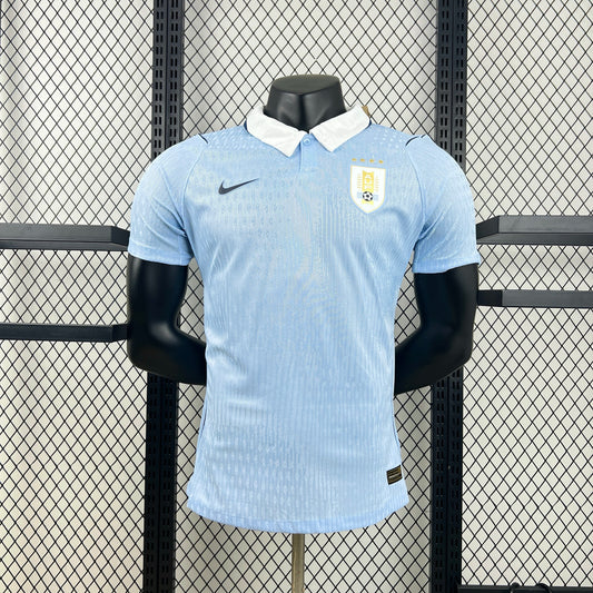 Maillot Uruguay Domicile version joueur Coupe du Monde 2026