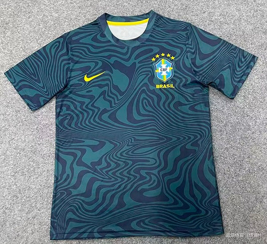 Maillot Bresil Camouflage vert Concept 2025/2026