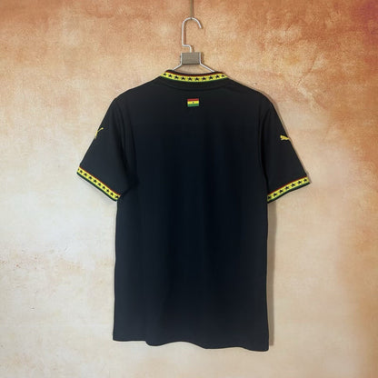 Maillot Ghana concept noir Coupe du Monde 2026