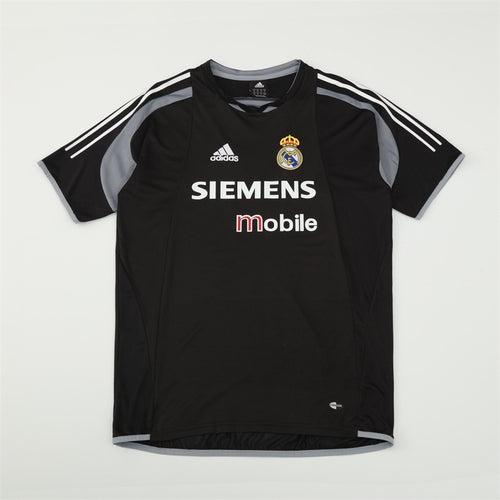 Maillot Real Madrid Training Retro noir 2004/2005
