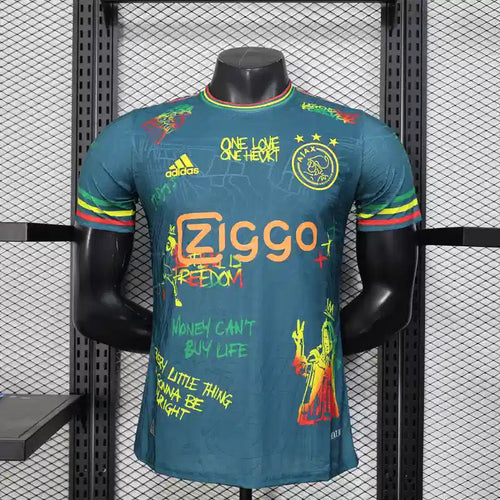 Ajax Amsterdam Bob Marley Vert Version Joueur 2025/2026