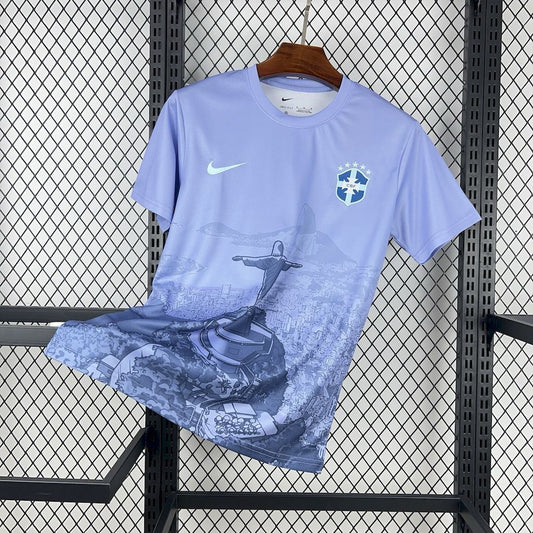 Maillot Bresil Bleu Concept 2026