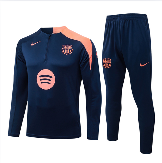 Survêtement Enfant FC Barcelone Bleu Marine 2025/2026