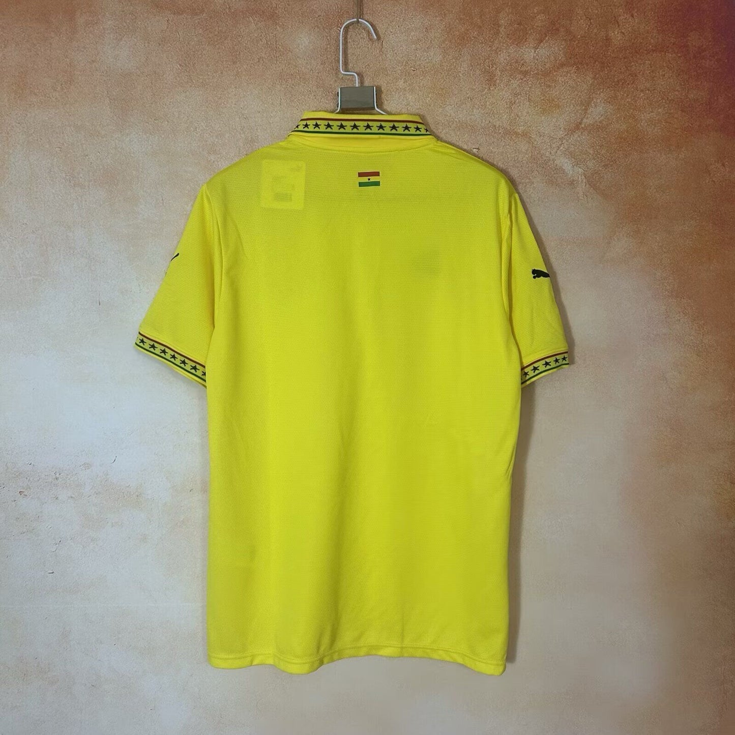 Maillot Ghana concept jaune Coupe du Monde 2026