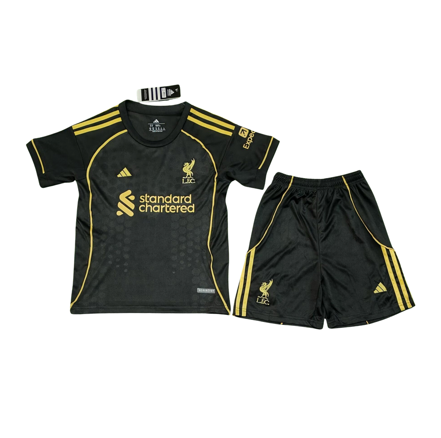 Kit enfant Liverpool noir 25/26