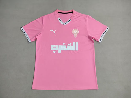 Maillot Maroc Rose et Blanc 2025/2026
