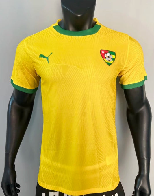 Maillot Togo Concept jaune et vert Version Joueur 2025/2026