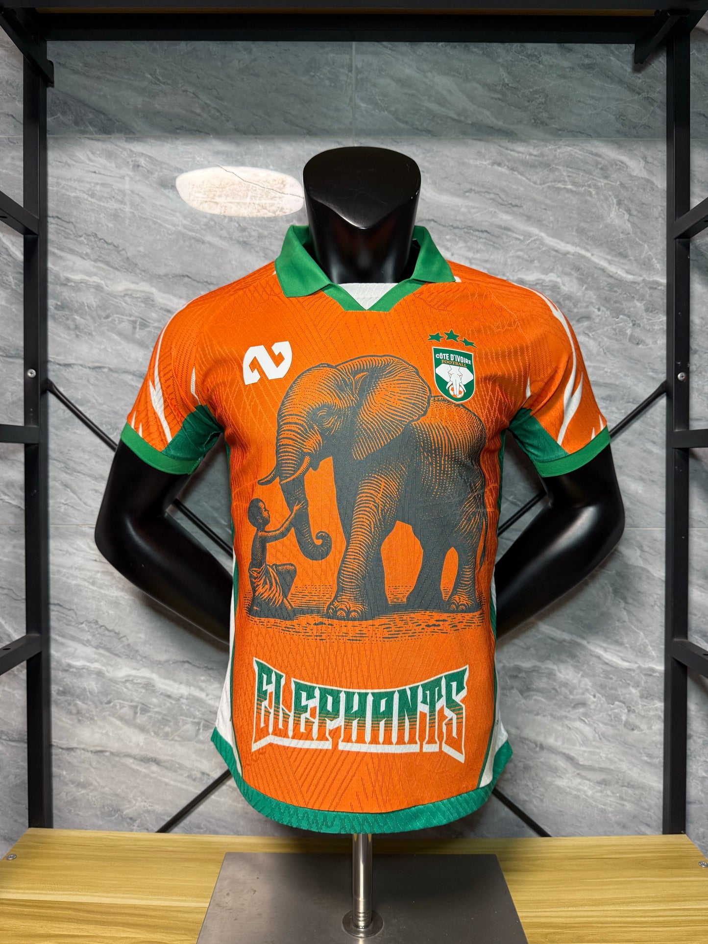 Maillot Cote d'Ivoire Concept Elephant Version Joueur 2025/2026