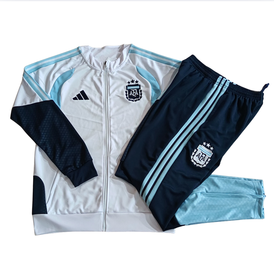 Survêtement Enfant Argentine blanc Coupe du Monde 2026