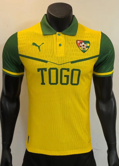 Maillot Togo Concept jaune Version Joueur 2025/2026