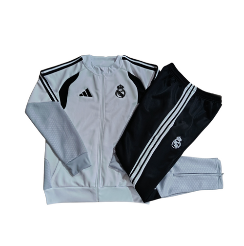Survêtement Enfant Real Madrid blanc 2026 sans sponsor